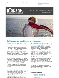 biocanrx-newsletter-_-fall-2016-volume-1-issue-2-1
