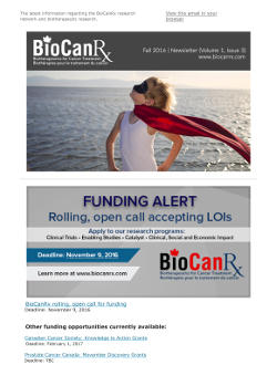 biocanrx-newsletter-_-fall-2016-volume-1-issue-3-1