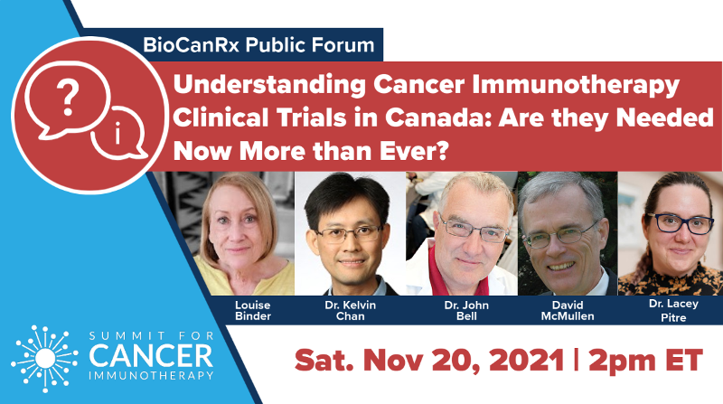 Understanding Cancer Immunotherapy Clinical Trials in Canada: Are they Needed Now More than Ever?
