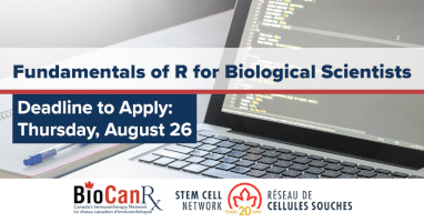 Fundamentals of R for Biological Scientists Virtual Workshop | BioCanRx